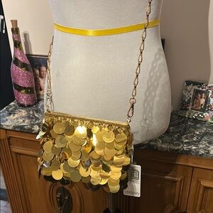 Urban Expressions Gold Sequin Women's Bag